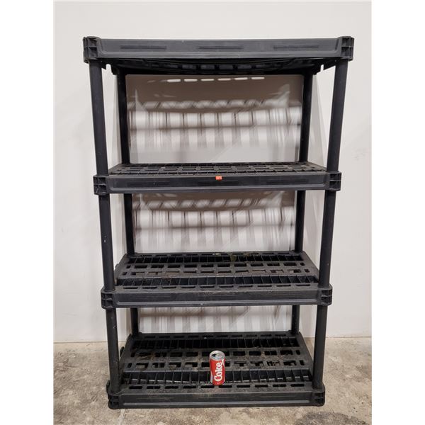 4 Tier Plastic Shelf