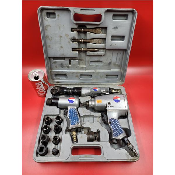 DeVilbiss Air Impact Wrench, Hammer/Chisel, & Sockets