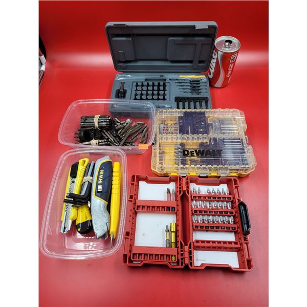 Drill Bits, Driver Bits, Screwdriver Bits, & Exacto Knives