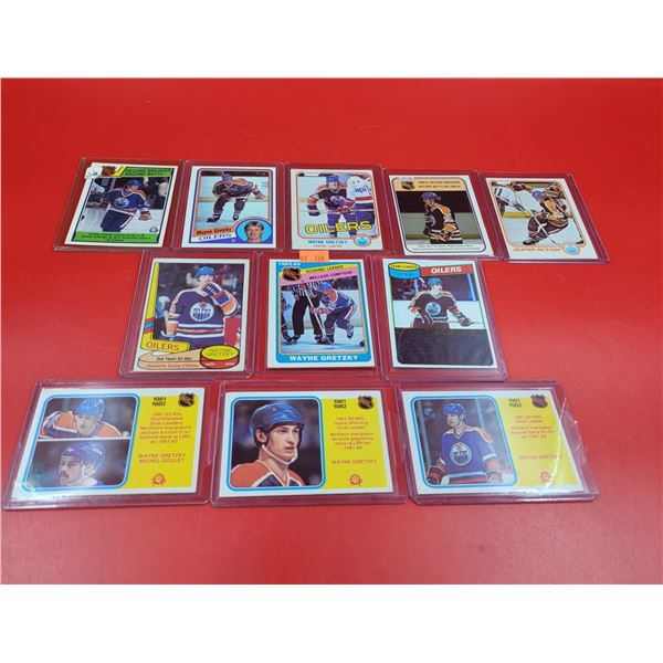 Assorted Edmonton Oilers Hockey Cards