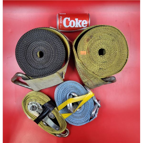 4 Tie Down Straps
