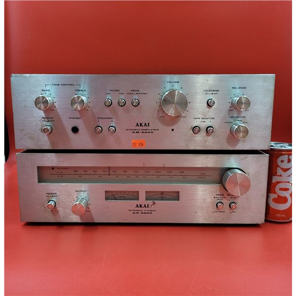 Akai Stereo Amplifier & Tuner