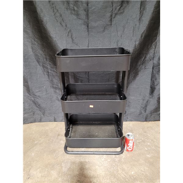 Three-Tier Metal Storage Rack
