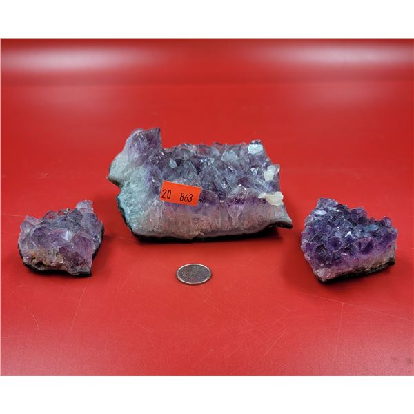Amethyst Crystal Pieces