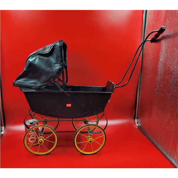 Vintage Toy Baby Doll Carriage Stroller