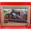 Image 1 : Framed/Signed Pennsylvania Railroad 1941 Print