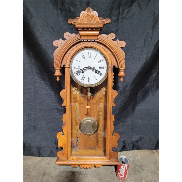 Vintage Hanging Pendulum Wall Clock