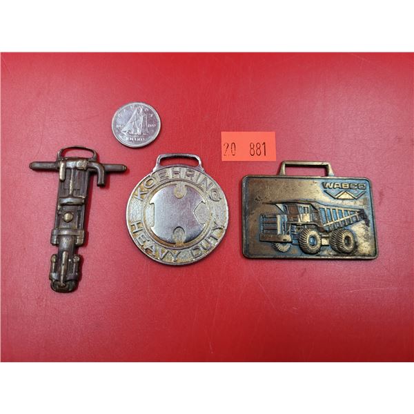 Vintage Pocket Watch Fobs