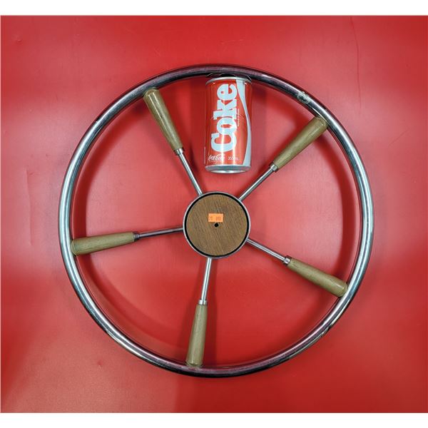 Vintage Boat Steering Wheel