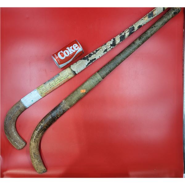 Vintage Field Hockey Sticks