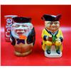 Image 1 : Vintage Character Toby Jug Mugs