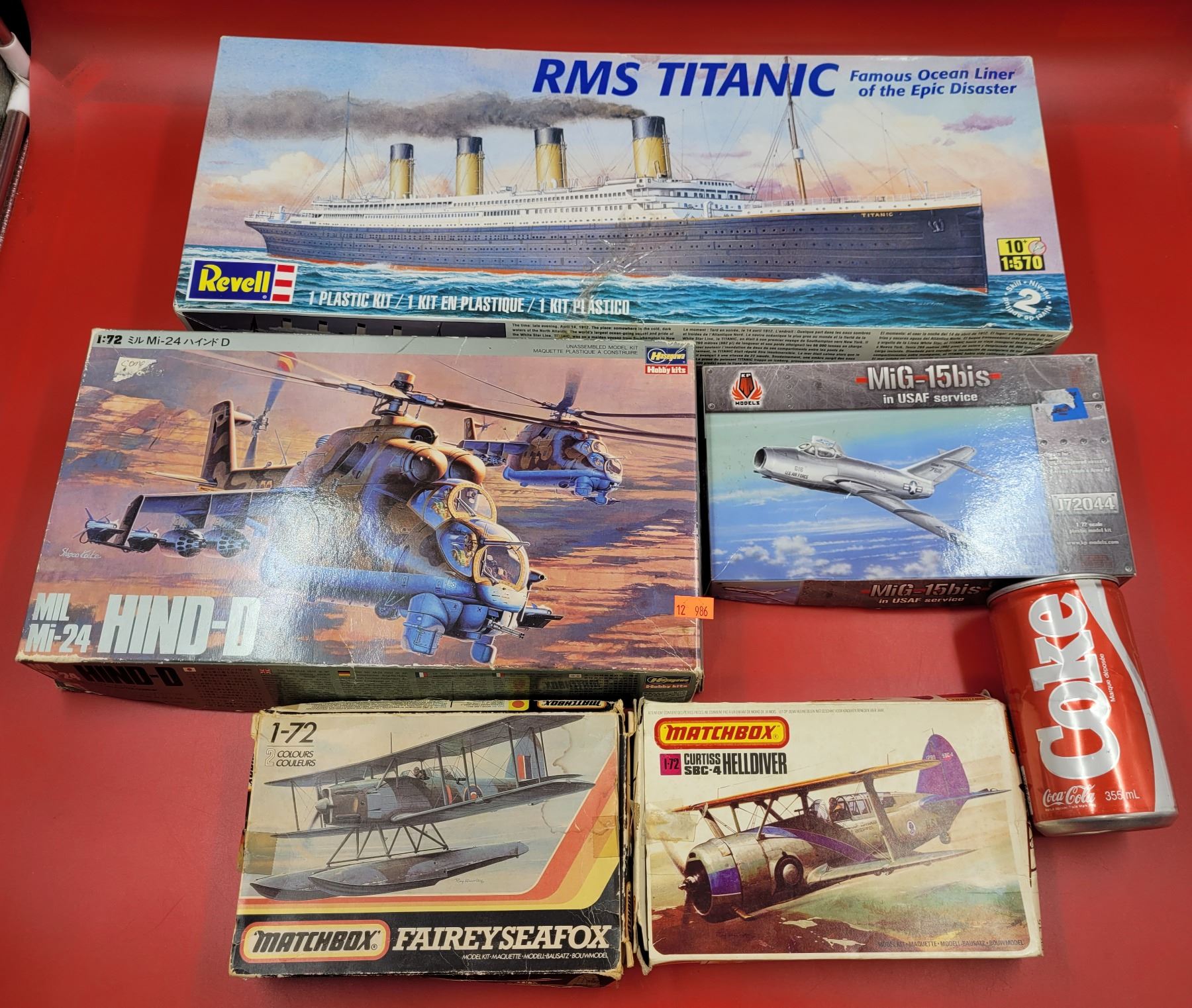 Revell - RMS Titanic & Aviation Model Planes