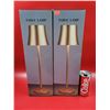 Image 1 : 2 *New* Table Lamps (Gold)