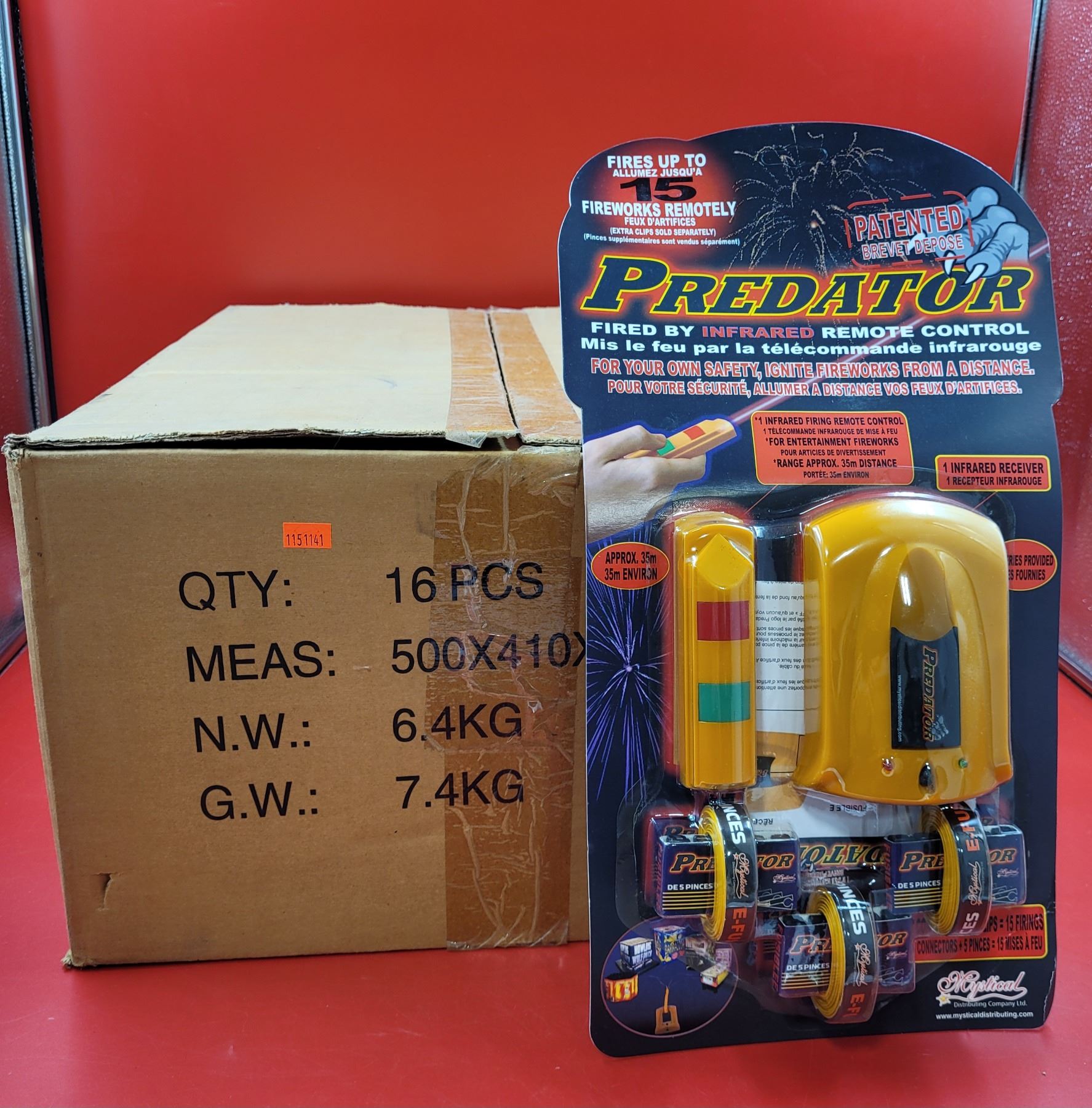 Predator Remote Firework Launcher Lot