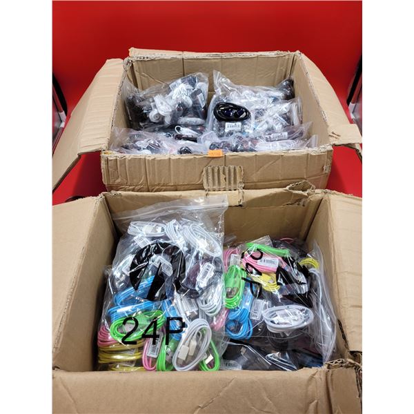 Micro USB & Headphone Lot