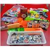Image 1 : Anime Stickers, Foam Bullets, Nerf Gun, Bomb Bags, & Not Parent Approved Game