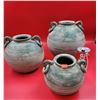 Image 1 : Decorative Pottery Pots w/ Ring Handles