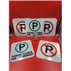 Image 1 : Aluminum Parking Signs
