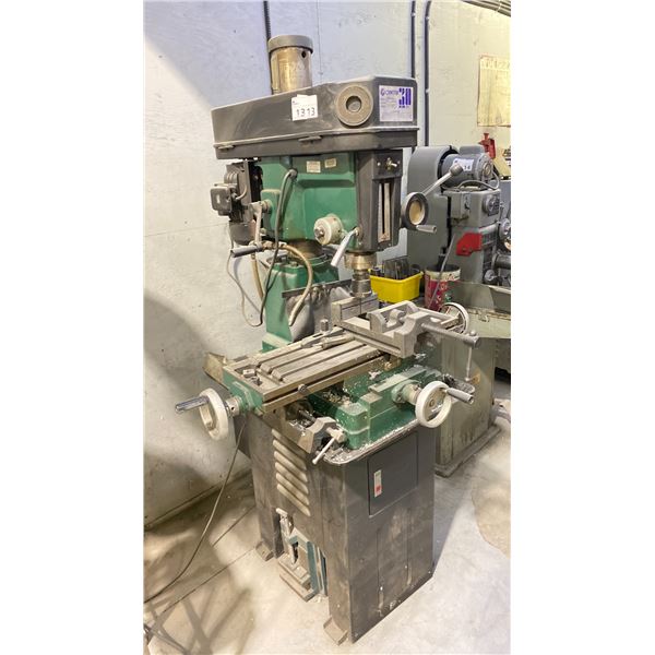 CRAFTEX MODEL B1977 MILLING MACHINE WITH TOOLING AND MOUNTING HARDWARE
