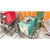 Image 1 : HELIARC 250HF SQUARE WAVE LIQUID COOLED TIG WELDER. TANK NOT INCLUDED. ON WHEELED BASE