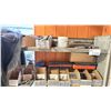 Image 2 : SHELF LOT INC SHELF. LARGE COLLECTION OF METRIC AND SAE TAPS AND DIES, 200' TAPE, ETC