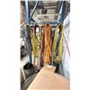 Image 3 : GROUP LOT OF EXTENSION CORDS, HOSES, AIR LINE, CHAIN, SPRINKLER ETC