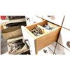Image 8 : CUSTOM DRAWER UNIT WITH 150 DRAWERS. CONTENTS INCLUDED.