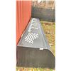 Image 2 : ALUMINUM FRAMED STORE AWNING 18'6" LONG 34"DEEP 51" HIGH