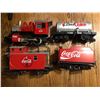 Image 2 : Group of Coca Cola model trains