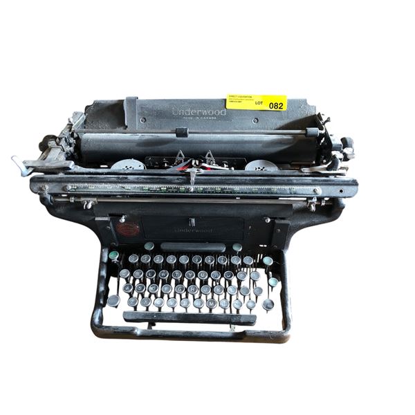 Vintage Underwood typewriter