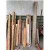 Image 2 : Large group of assorted wood planks & scrap metal