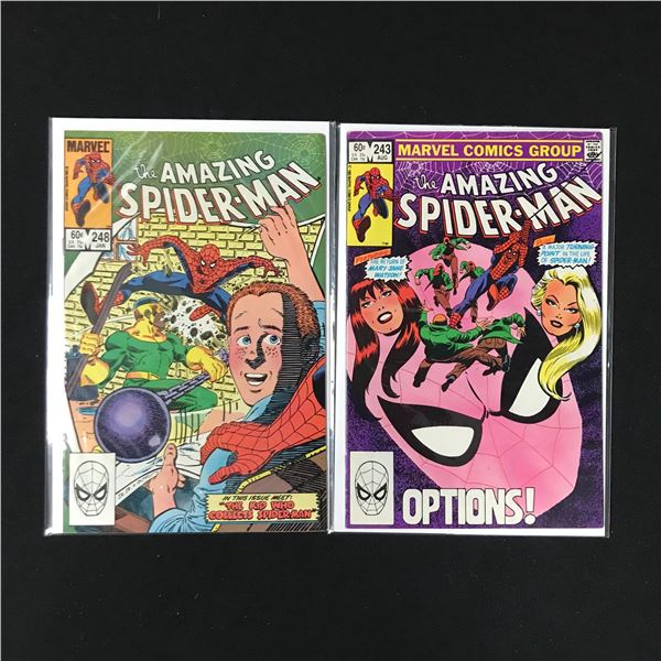 LOT OF 2 SPIDERMAN COMICS (MARVEL COMICS)