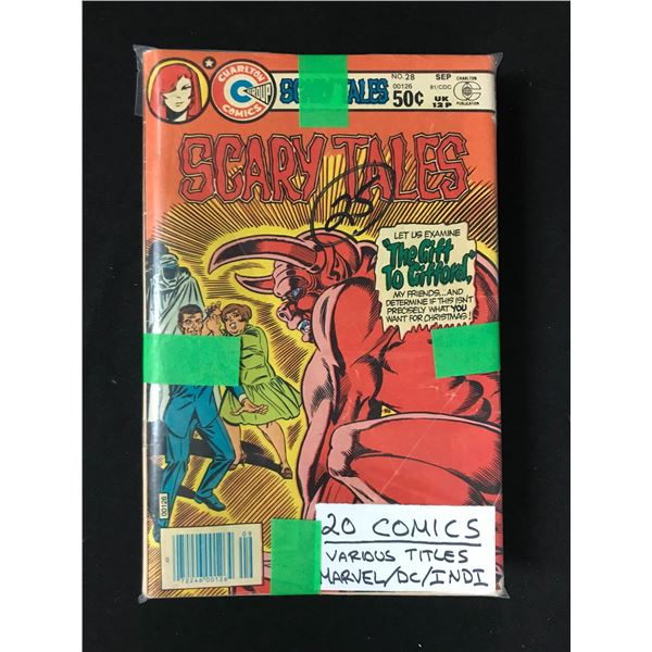 LOT OF 20 COMICS (VARIOUS TITLES)