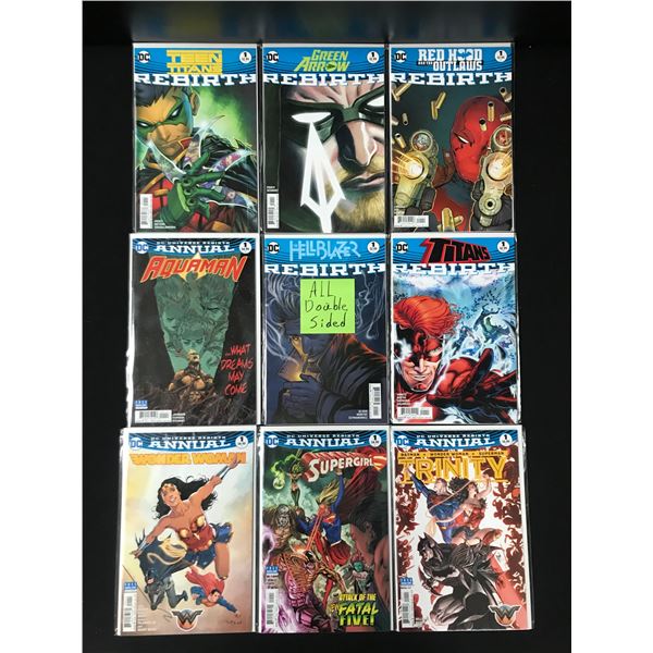 DC SUPERHERO COMIC BOOK LOT (18 COMICS TOTAL)