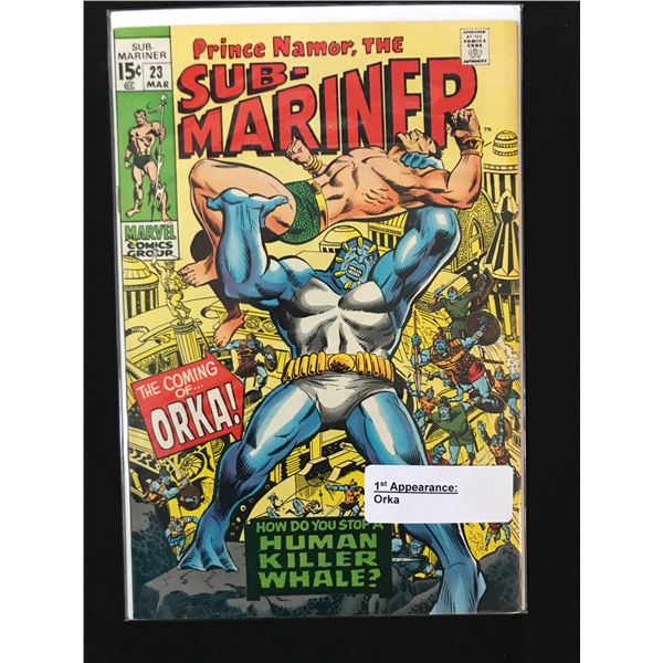MARVEL COMICS SUB-MARINER NO.23