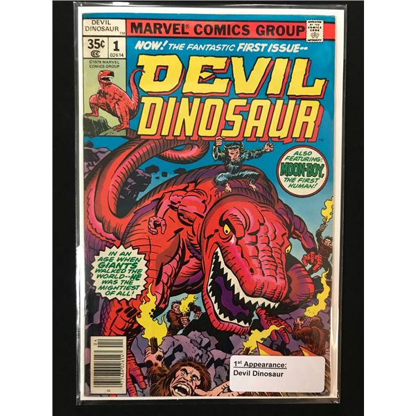 MARVEL COMICS DEVIL DINOSAUR NO.1