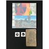 Image 1 : 2004 STAMP COLLECTOR BOOK WITH COMPLETE STAMPS AND 999 SILVER BARS