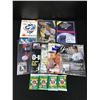 Image 1 : 4 PACKS OF UNOPENED SCORE BASEBALL CARDS AND 8 BASEBALL MAGAZINES/PROGRAMS