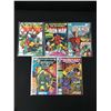 Image 1 : LOT OF 5 COMICS VARIOUS TITLES (MARVEL COMICS)