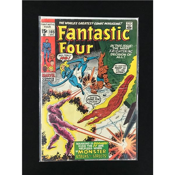 MARVEL COMICS NO.105 FANTASTIC FOUR