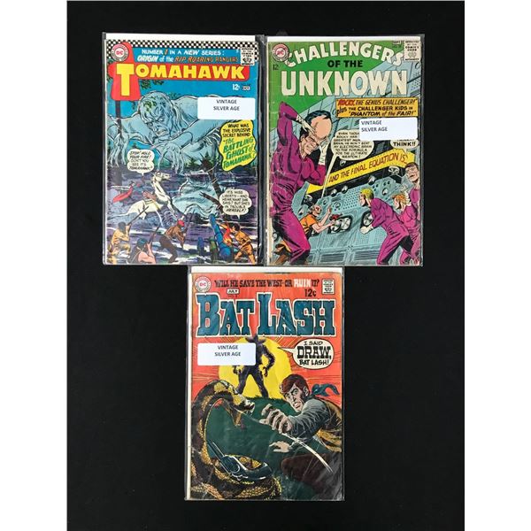 LOT OF 3 COMICS VARIOUS TITLES (DC COMICS)