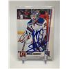 Image 1 : HENRIK LUNDQVIST SIGNED TRADING CARD GCG COA