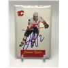 Image 1 : JEROME IGINLA SIGNED TRADING CARD GCG COA