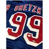 Image 2 : WAYNE GRETZKY SIGNED `LAST GAME INSCRIBED NY RANGERS JERSEY `9/99 AUTOGRAPH AUTHENTICS COA