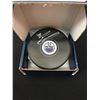 Image 1 : EVAN BOUCHARD SIGNED EDMONTON OILERS HOCKEY PUCK (FANATICS COA)