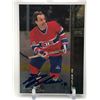 Image 1 : GUY LEFLEUR SIGNED TRADING CARD GCG COA