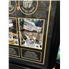 Image 2 : CUSTOM FRAMED PENGUINS GREATS QUAD SIGNED DISPLAY 30 X 34 (FRAMEWORTH COA)