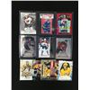 Image 1 : LOT OF 11 NHL STAR INSERT AND ROOKIE CARDS