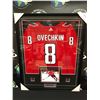Image 1 : PROFESSIONALLY FRAMED ALEXANDER OVECHKIN SIGNED RED WASHINGTON CAPITALS JERSEY (FANATICS COA)