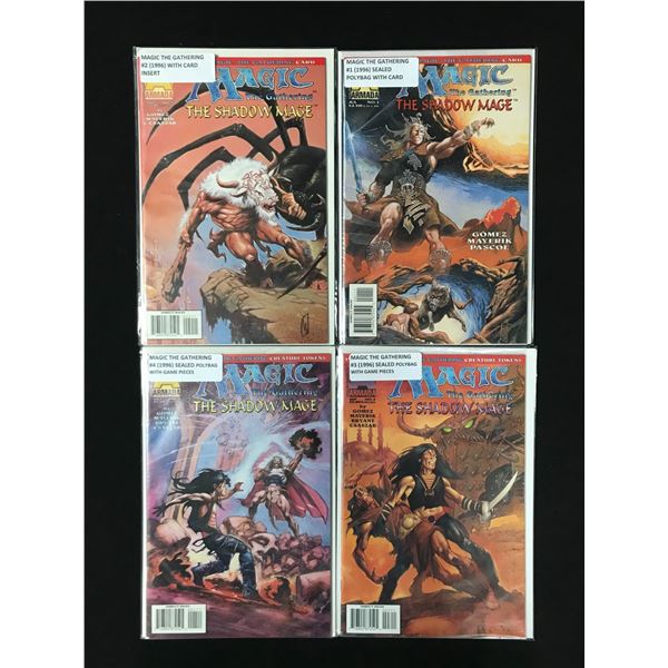 LOT OF 4 MAGIC THE GATHERING COMICS (ARMADA COMICS)
